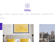 Tablet Screenshot of otiliahotel.com